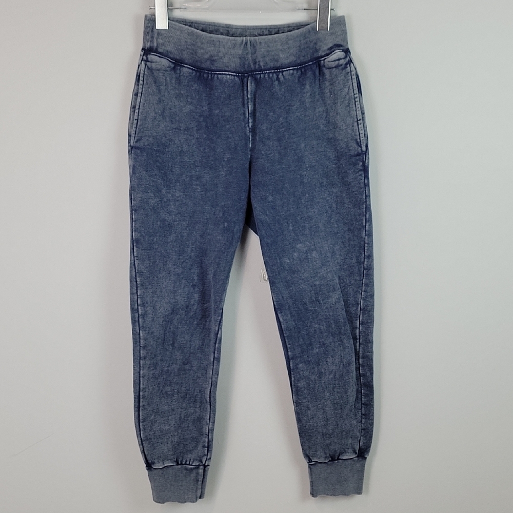 TNA Aritzia blue jogger pants Medium